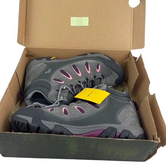 Womens Eastern Mountain Sports Journey Mid WP Charcoal Hiking Boots Size 10 US O - Picture 3 of 7